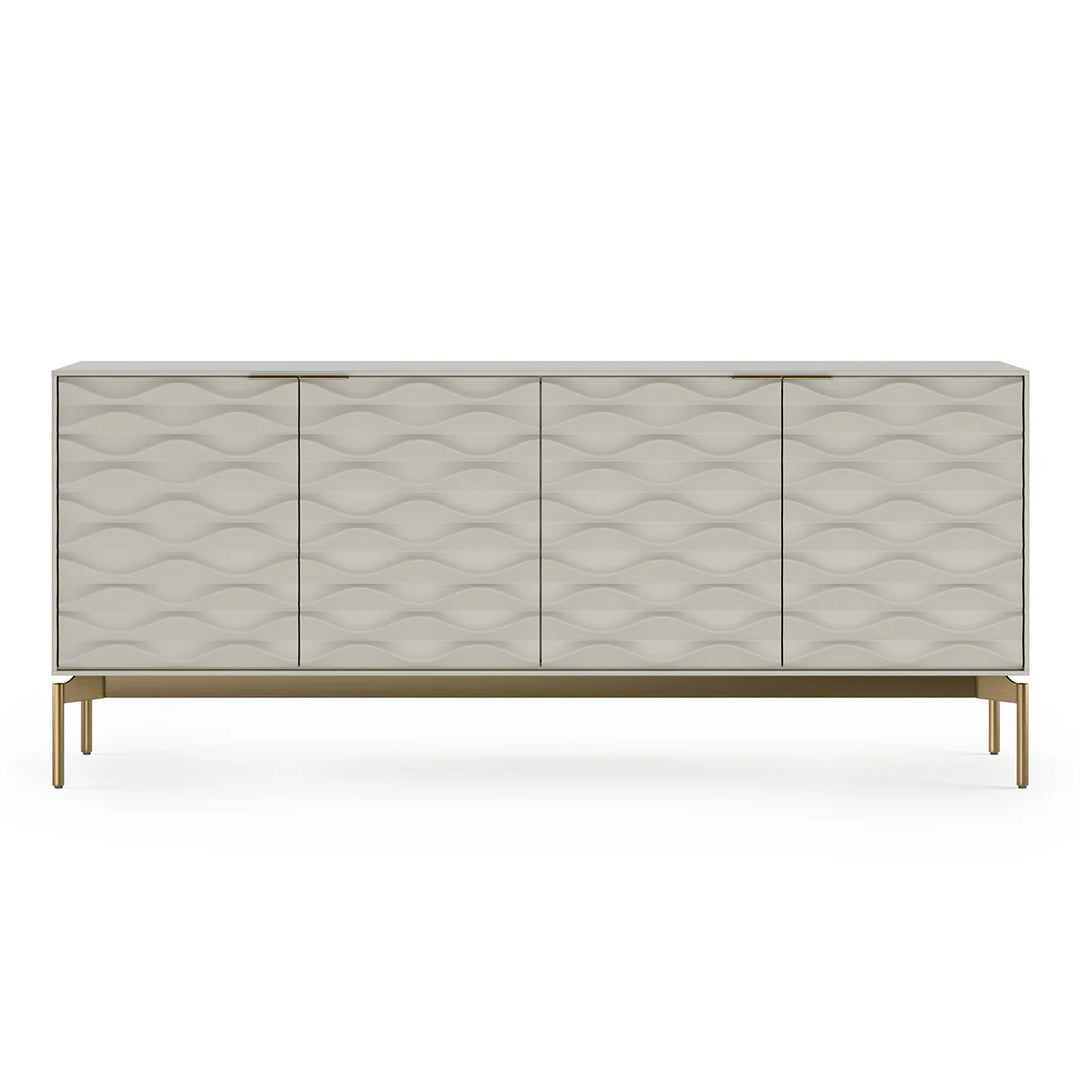 BDI Ripple 7629 4-Door Storage Credenza Media Consoles BDI