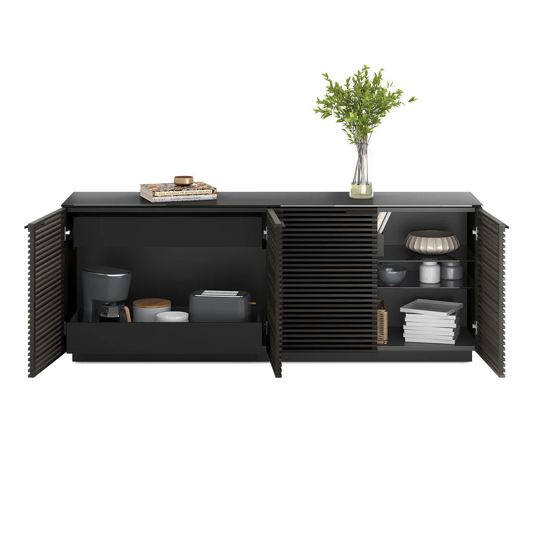 BDI Corridor 8109 4-Door Storage Credenza Media Consoles BDI