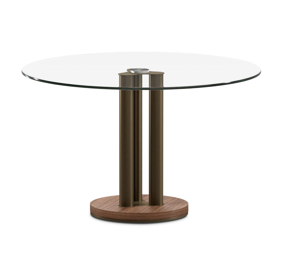 Trilogy Round Table By Elite Modern Extension Dining Tables Elite Modern