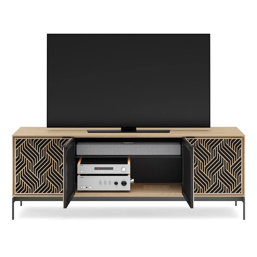 Elements 8709 Weave Media Cabinet with Console Base Media Consoles BDI