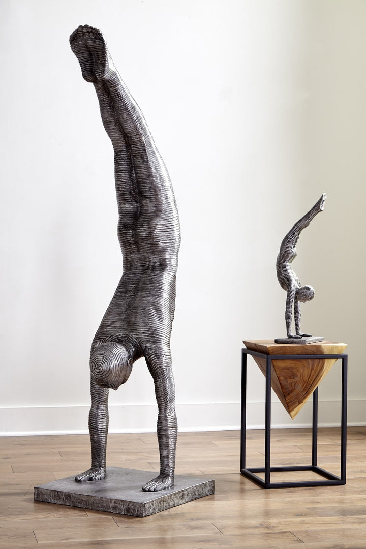 Handstand Sculpture, Aluminum Large Sculptures & Statues Phillips Collection