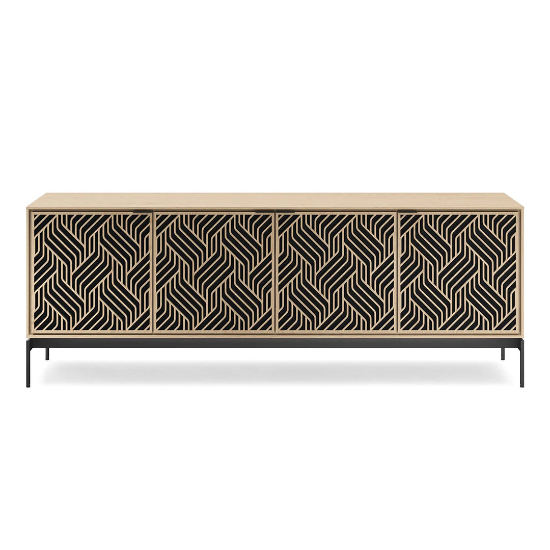 Elements 8709 Weave Media Cabinet with Console Base Media Consoles BDI