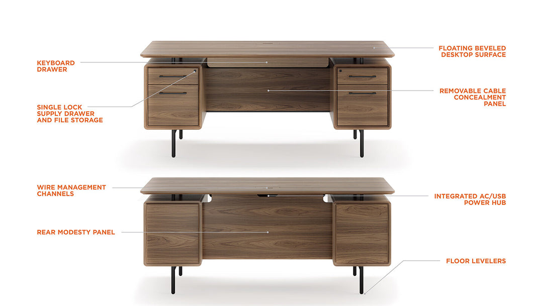 LINQ 6821 Executive Desk Desks BDI