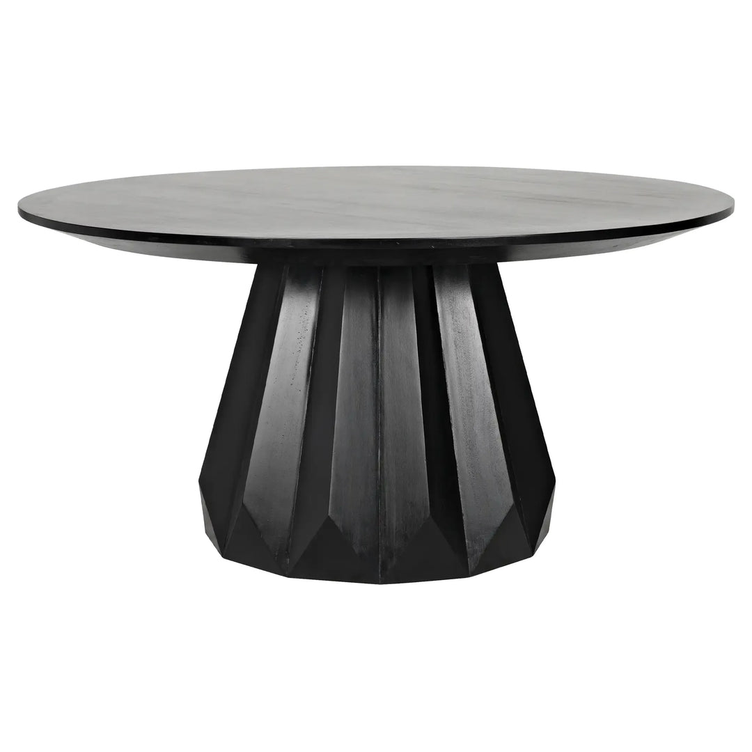 Brosche Round Dining Table Round Dining Tables Noir