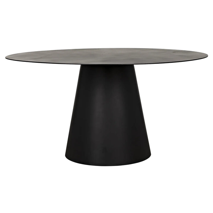 Vesuvius Round Dining Table Round Dining Tables Noir