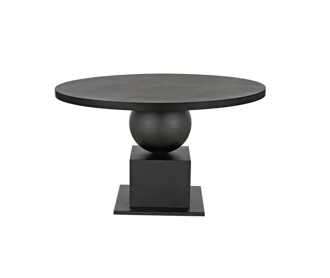 Emira Round Dining Table Round Dining Tables Noir