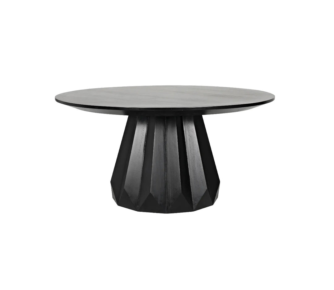 Brosche Round Dining Table Round Dining Tables Noir