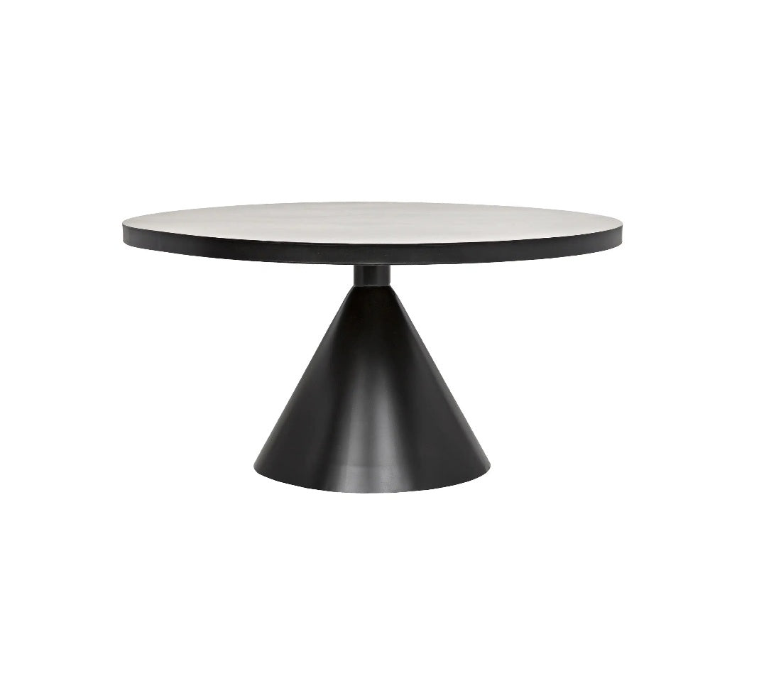 Cone Round Dining Table Round Dining Tables Noir