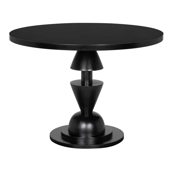 Varick Round Table Round Dining Tables Noir