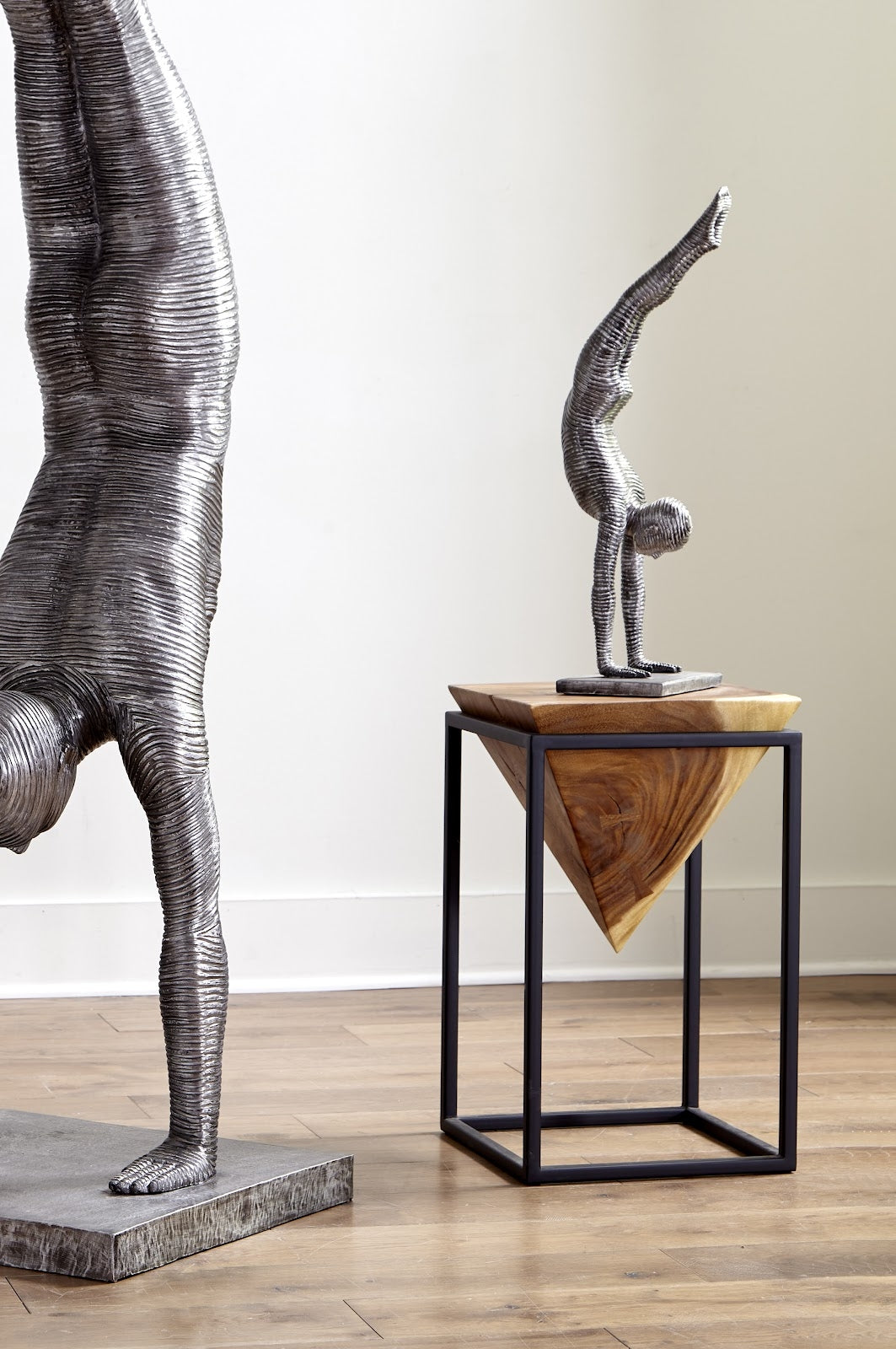 Handstand Sculpture, Aluminum Large Sculptures & Statues Phillips Collection