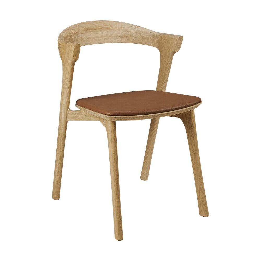 Bok Dining Chair with Seat Pad by Ethnicraft Dining Chair Ethnicraft