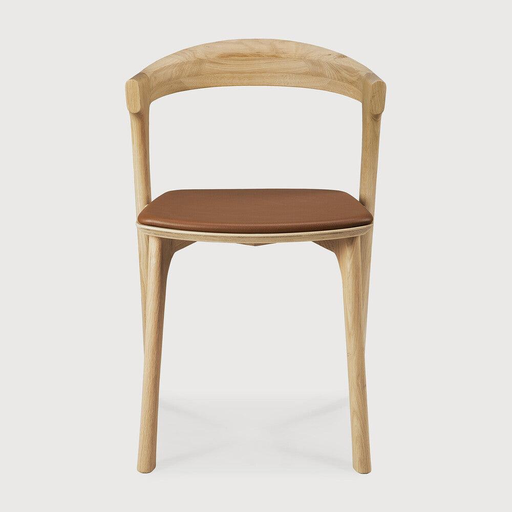 Bok Dining Chair with Seat Pad by Ethnicraft Dining Chair Ethnicraft