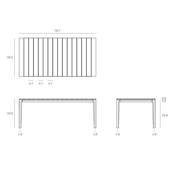 Bok Outdoor Dining Table Outdoor Dining Table Harbour Outdoor