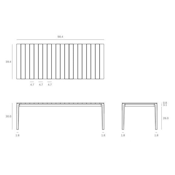 Bok Outdoor Dining Table Outdoor Dining Table Harbour Outdoor