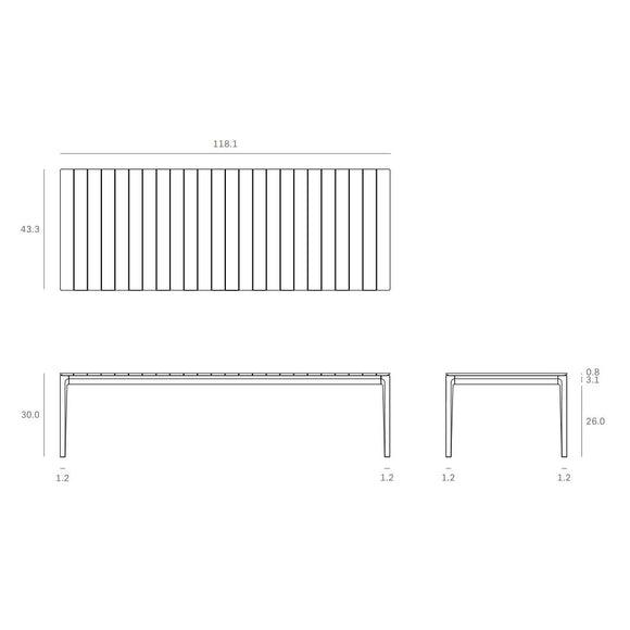 Bok Outdoor Dining Table Outdoor Dining Table Harbour Outdoor