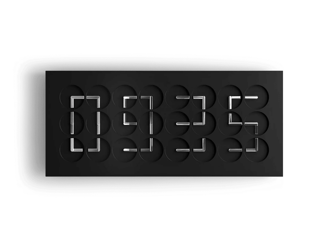 ClockClock 24 – Black Sterling Hands Wall Decor ClockClock 24