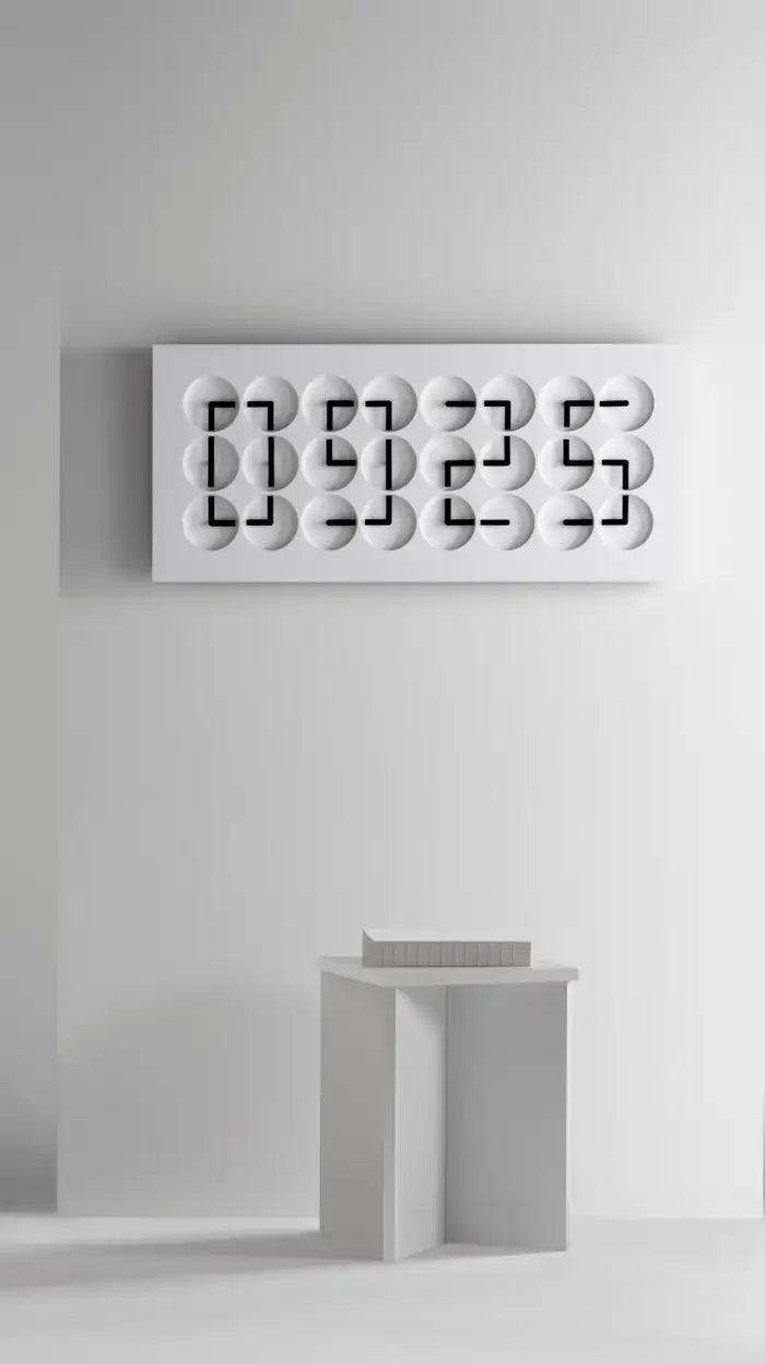 Clockclock 24 White Wall Decor ClockClock 24