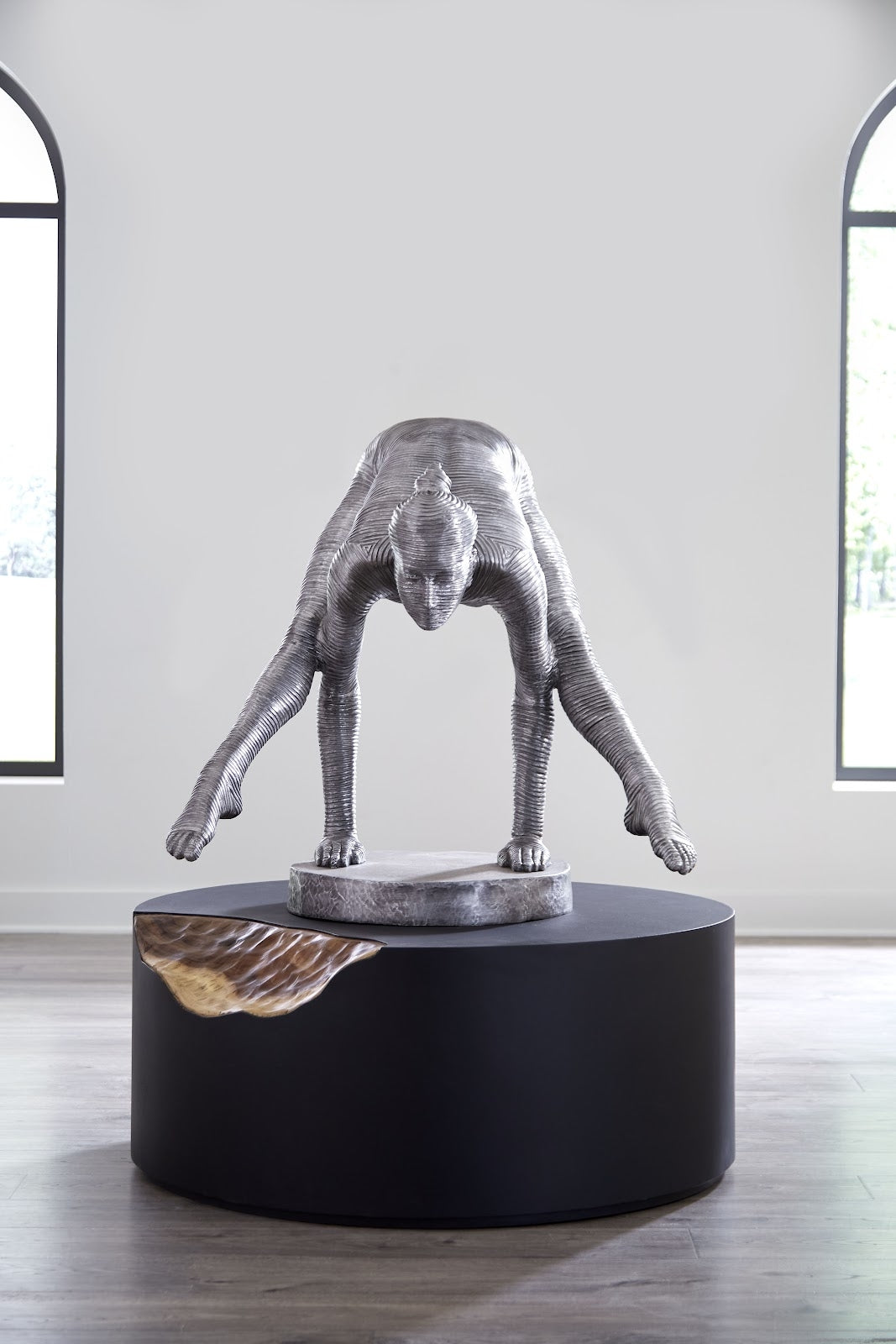 Balancing Body Sculpture Aluminum Sculptures & Statues Phillips Collection