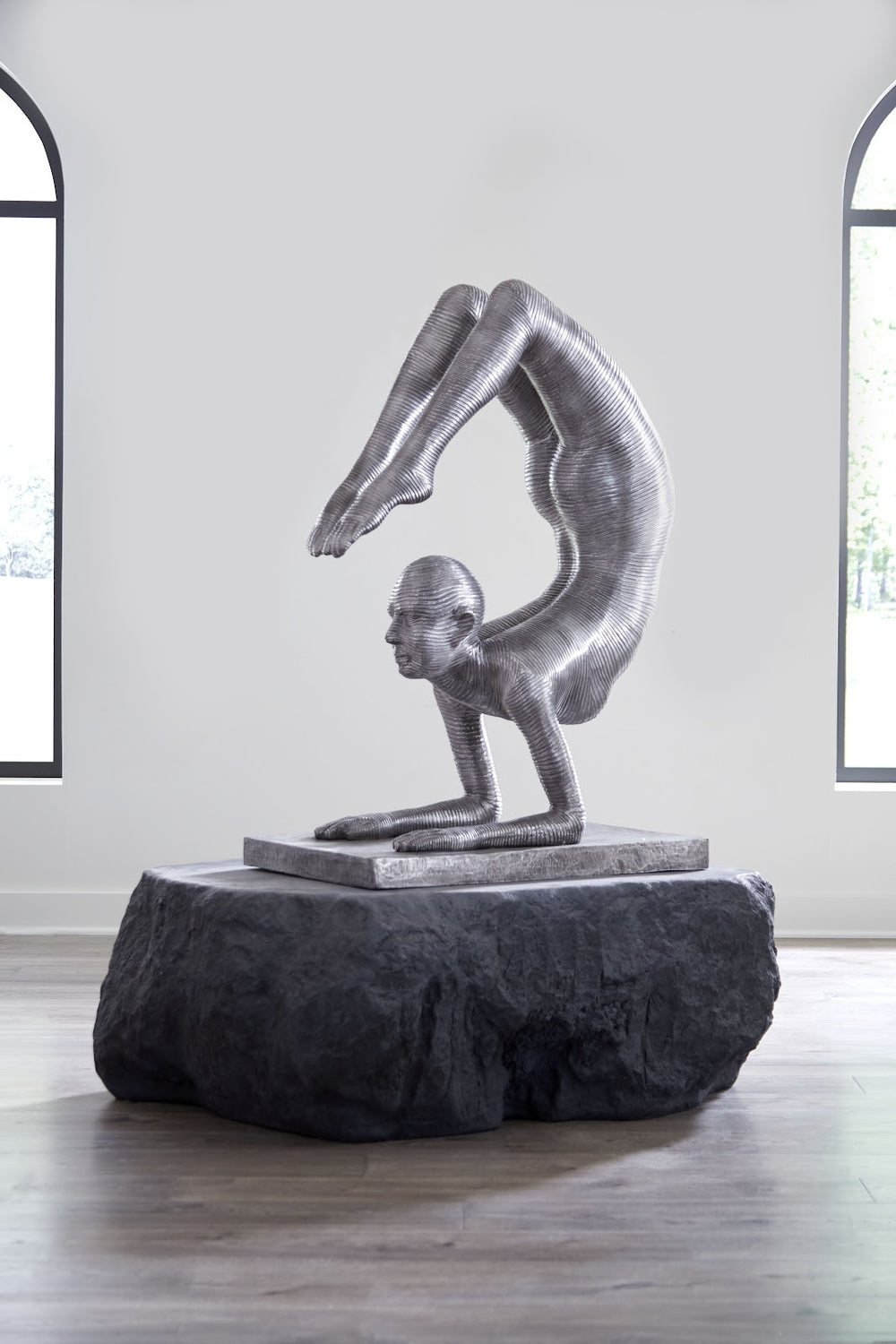 Handstand Scorpion Sculpture Aluminum Sculptures & Statues Phillips Collection