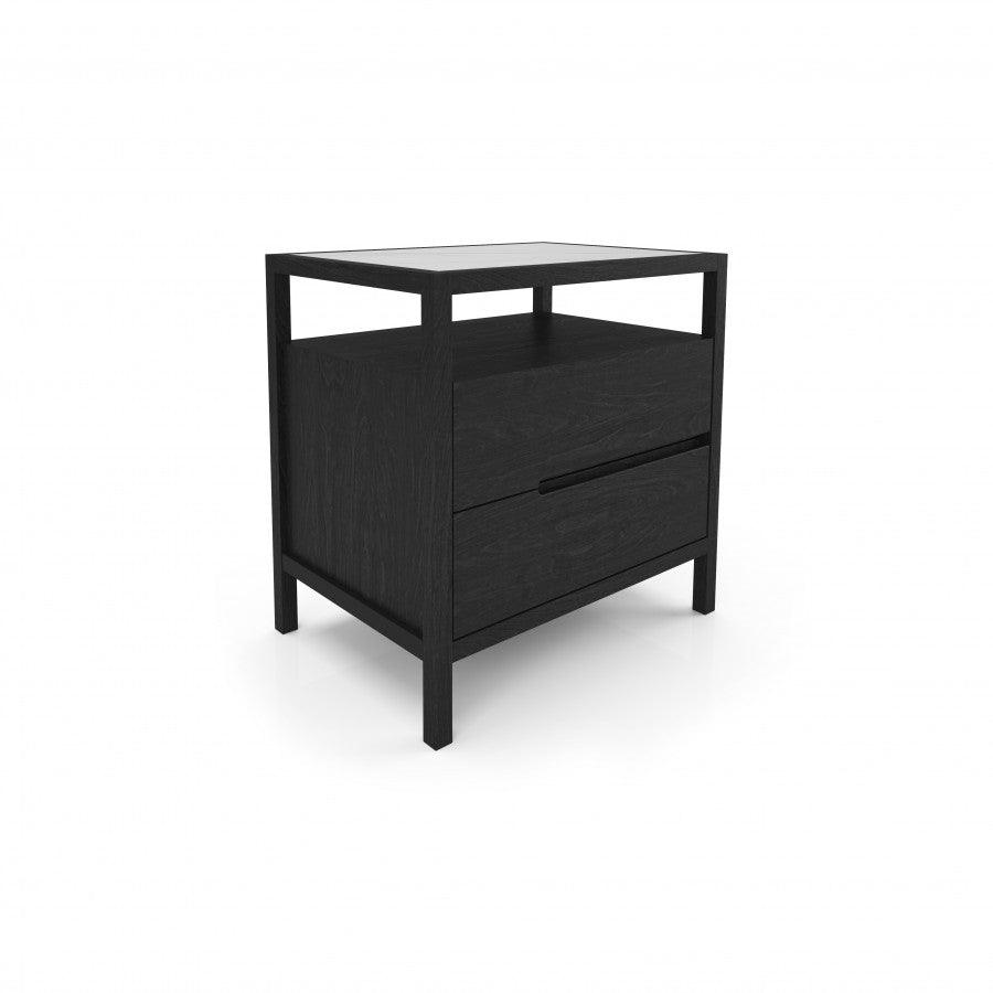 Edgar 2-Drawer Nightstand Nightsands Huppe