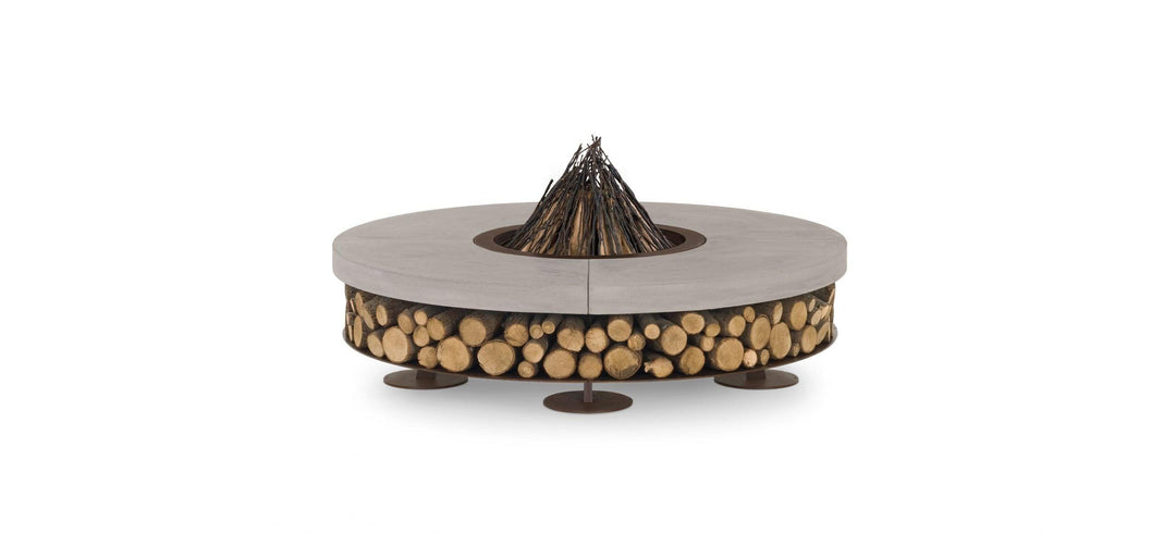 Ercole  Concrete Fire Pit By Outdoor / Outdoor Fire Table AK47 Design