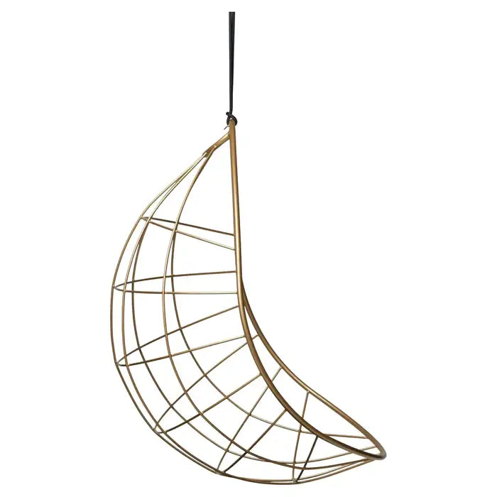 Nest Egg Hanging Swing Chair in Gold Hanging Chairs Studio Stirling