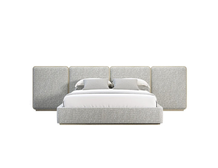 GEM UPHOLSTERED WITH PANELS KING BED 101 Beds Adriana Hoyos