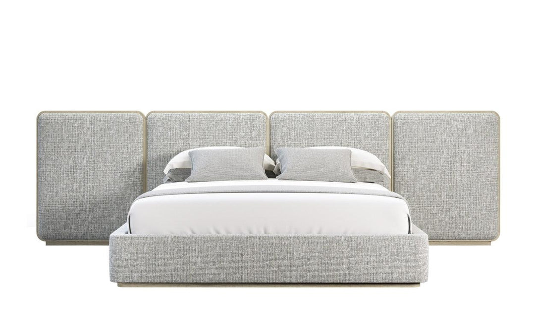 GEM UPHOLSTERED WITH PANELS KING BED 101 Beds Adriana Hoyos