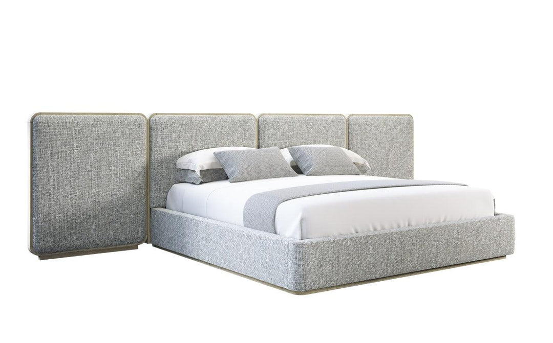 GEM UPHOLSTERED WITH PANELS KING BED 101 Beds Adriana Hoyos