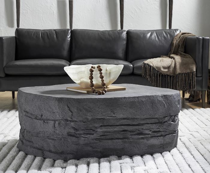 Grand Canyon Coffee Table, Slate Gray Coffee Tables Phillips Collection