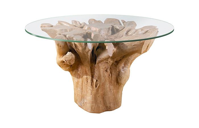 Cast Root Round Dining Table , Bois Round Dining Tables Phillips Collection