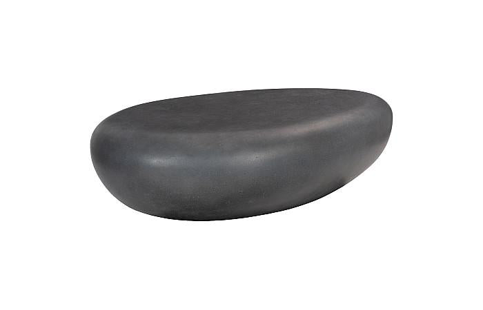 River Stone Coffee Table Large, Charcoal Stone Coffee Tables Phillips Collection