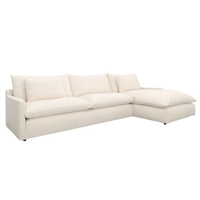 Graciela Chaise Sectional Sectionals Modern Studio