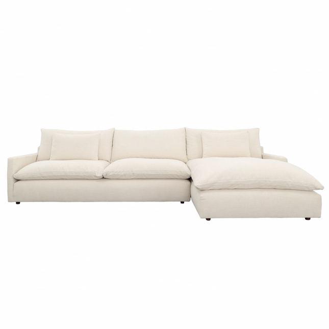 Graciela Chaise Sectional Sectionals Modern Studio