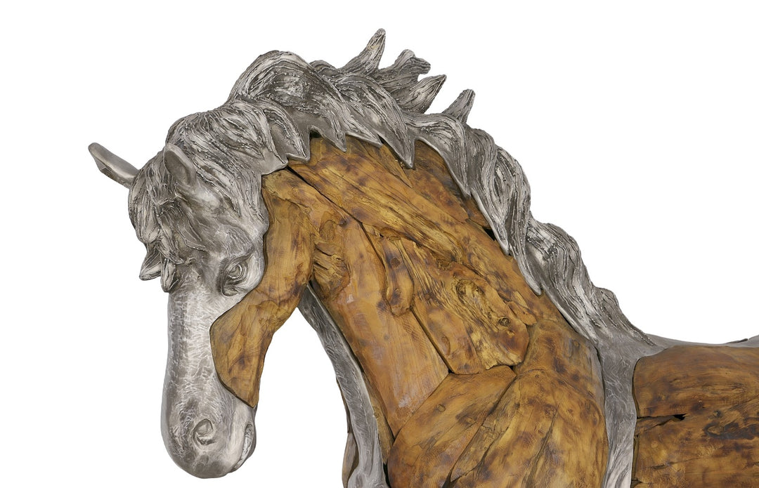 Woodland Mustang Walking Horse Sculpture Sculptures & Statues Phillips Collection