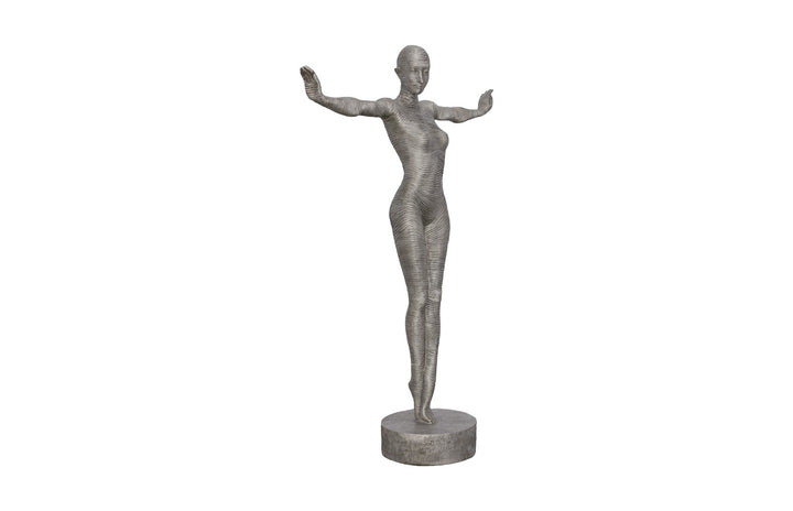 Outstretched Arms Standing Sculpture Aluminum Sculptures & Statues Phillips Collection