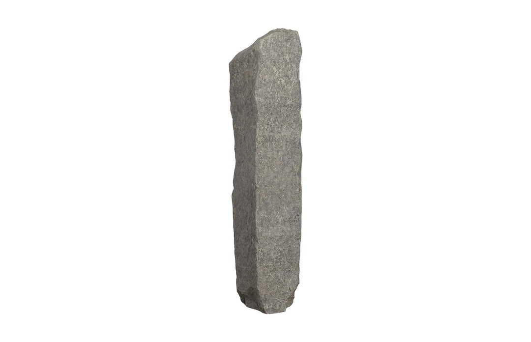 Cast Colossal Splinter Stone Sculpture, Gray Sculptures & Statues Phillips Collection