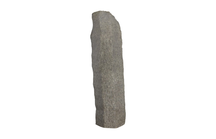 Cast Colossal Splinter Stone Sculpture, Gray Sculptures & Statues Phillips Collection