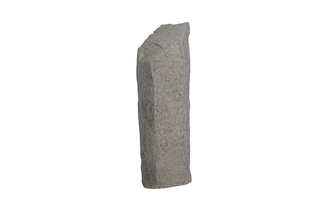 Cast Colossal Splinter Stone Sculpture, Gray Sculptures & Statues Phillips Collection