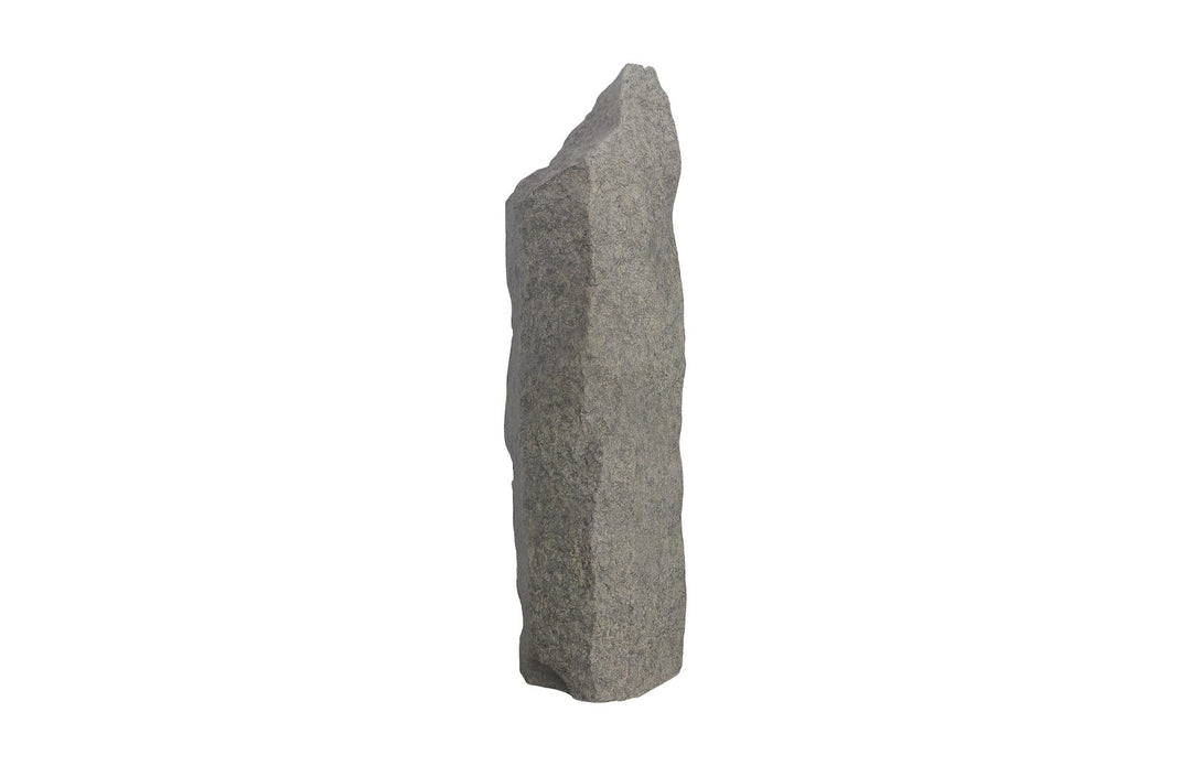 Cast Colossal Splinter Stone Sculpture, Gray Sculptures & Statues Phillips Collection