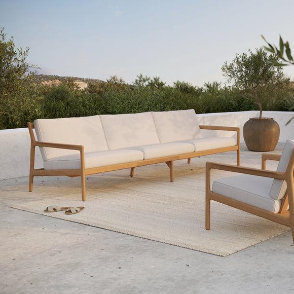 Jack Outdoor 3 Seater Sofa by Ethnicraft Outdoor Sofas Ethnicraft