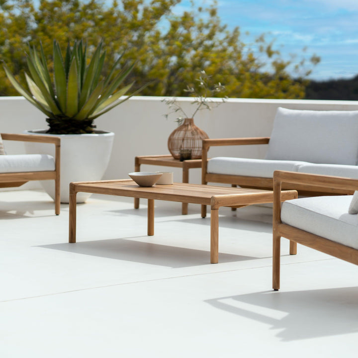 Jack outdoor coffee table by Ethnicraft Outdoor Coffee Tables Ethnicraft