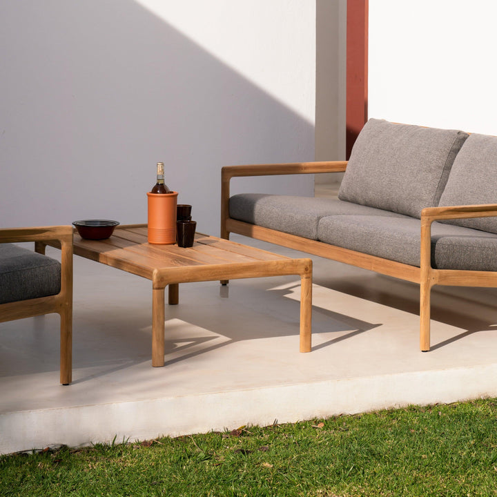 Jack outdoor coffee table by Ethnicraft Outdoor Coffee Tables Ethnicraft