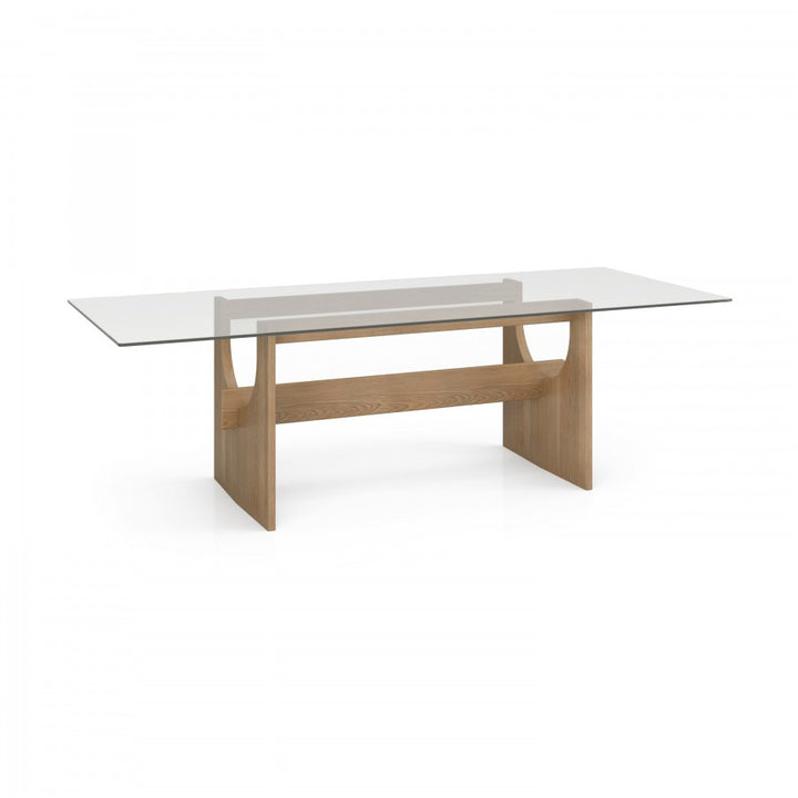 Kobe Glass Dining Table Dining Tables Huppe