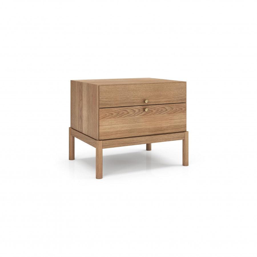 LAWRENCE 2 DRAWER NIGHTSTAND Nightstands Huppe