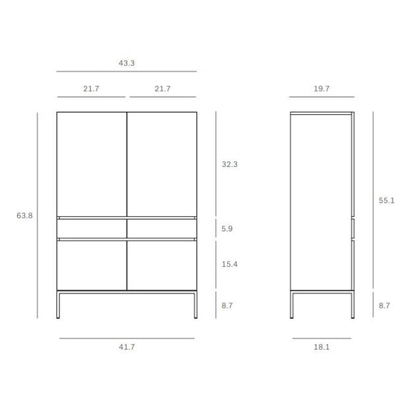 Ligna Storage Cupboard Storage Cabinets Ethnicraft