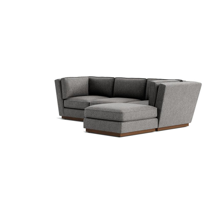 Madison 4- Piece Modular Sectional Sectional Thomas Dawn