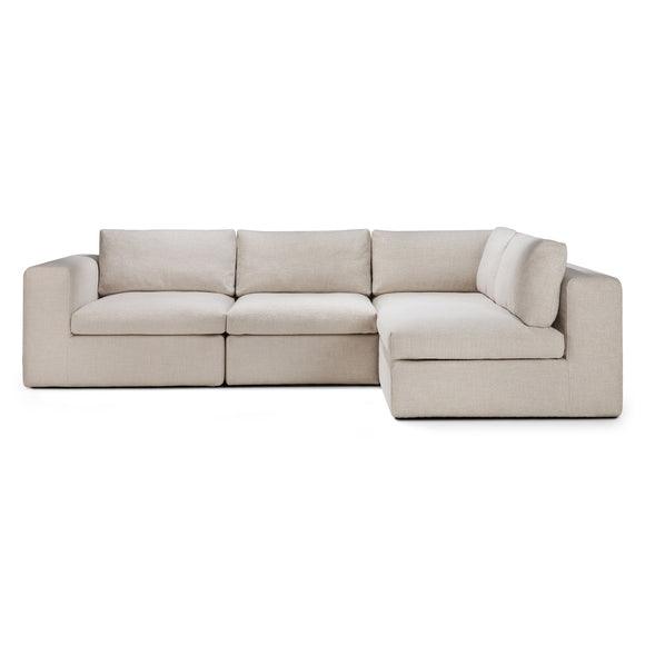 Mellow 4-Piece Modular Sectional by Ethnicraft Sectionals Ethnicraft