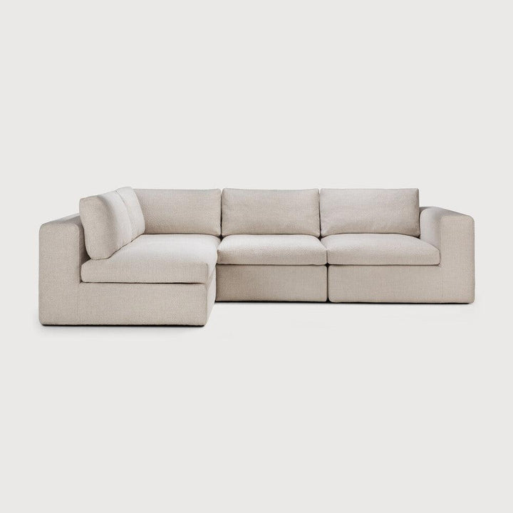 Mellow 4-Piece Modular Sectional by Ethnicraft Sectionals Ethnicraft