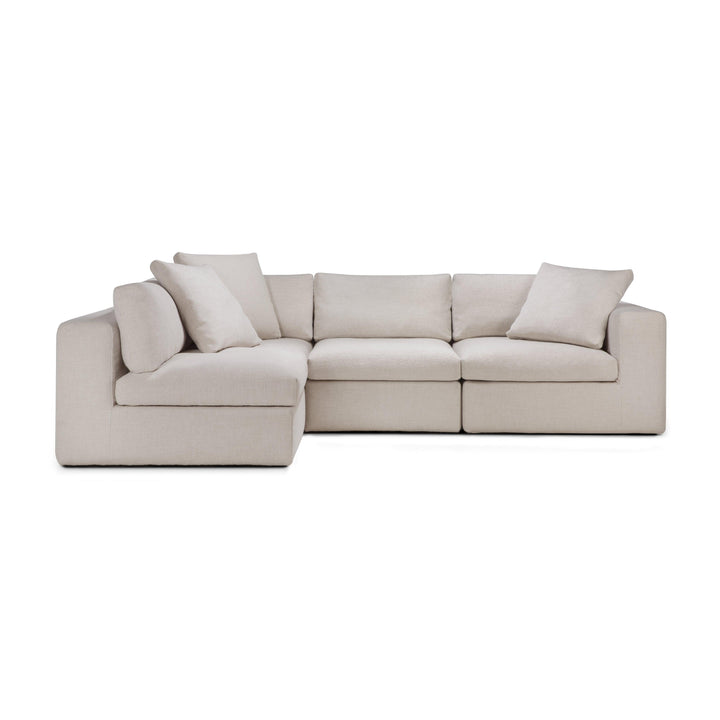 Mellow 4-Piece Modular Sectional by Ethnicraft Sectionals Ethnicraft